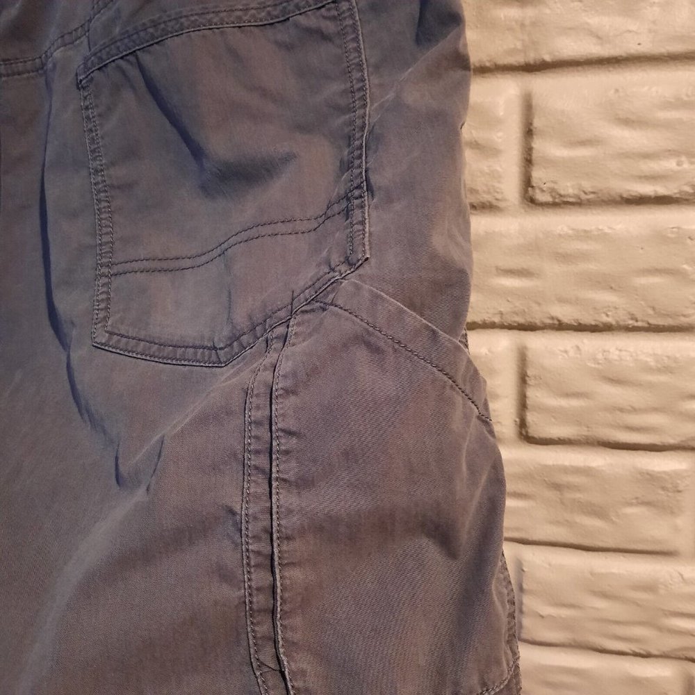 Patagonia Tenpenny Shorts Mens 38 Gray Organic Cotton Nylon Utility Hiking - Picture 3 of 10